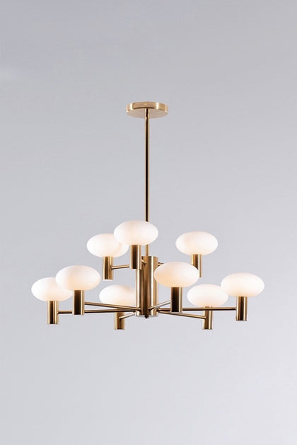 The Vault Bank Glass Globe Chandelier