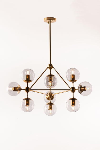 The Vault Bordeaux Mobile Glass Globe Chandelier