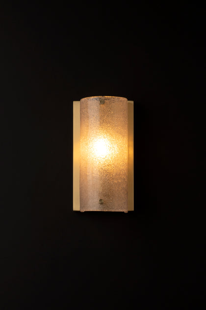 The Vault Easton Frosted Antique Wall Sconce