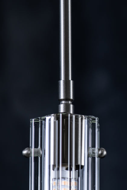 The Vault Eden Single Pendant - Polished Stainless Steel