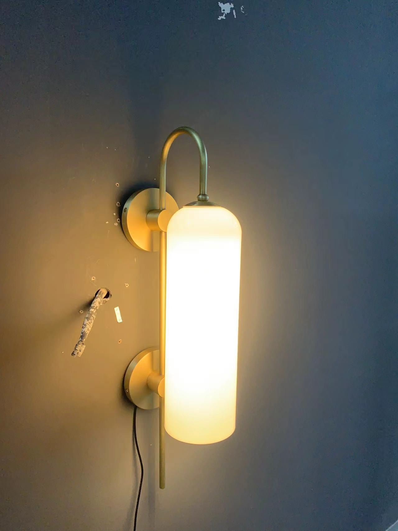 The Vault Kai Opal Glass Sconce
