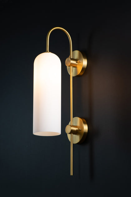 The Vault Kai Opal Glass Sconce