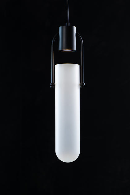 The Vault Knox Matte Black Modern Pendant