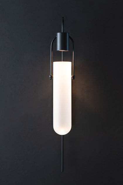The Vault Knox Matte Black Modern Sconce