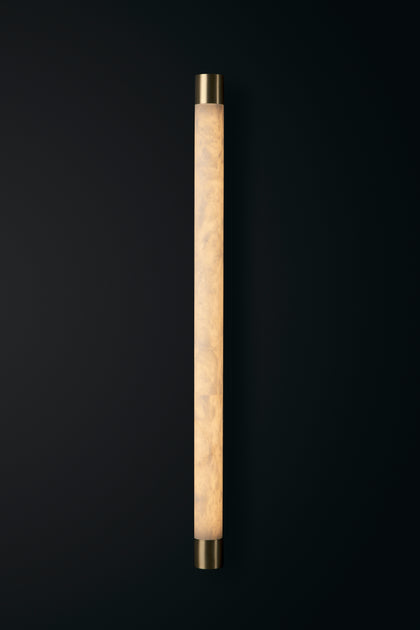 The Vault Levi Alabaster Wall Sconce