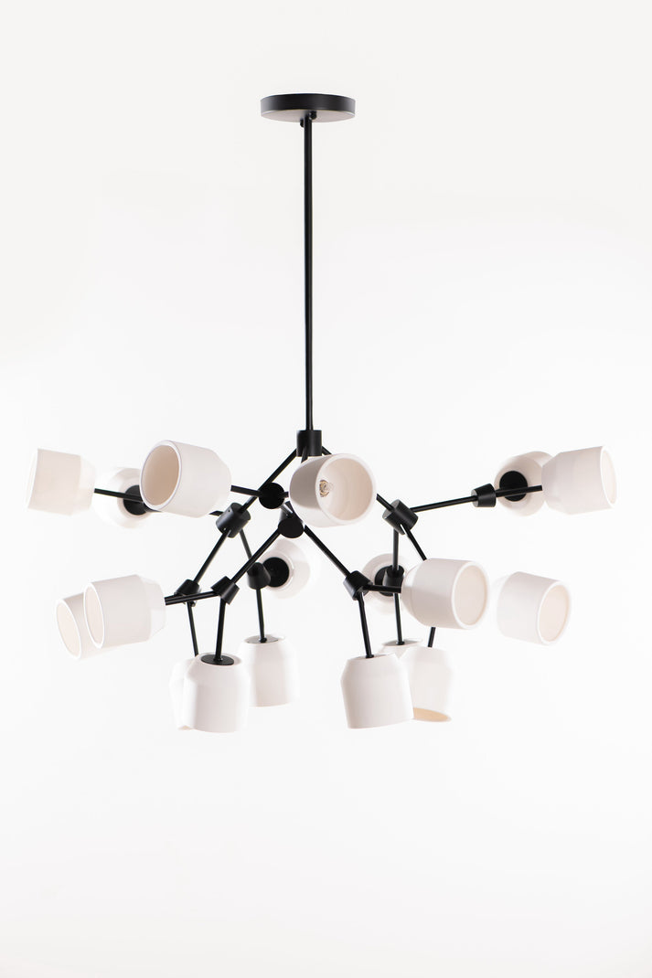 The Vault Maison Ceramic Cluster Chandelier