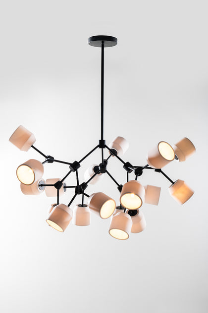 The Vault Maison Ceramic Cluster Chandelier