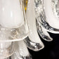 The Vault Marielle Mid Century White Petal Chandelier