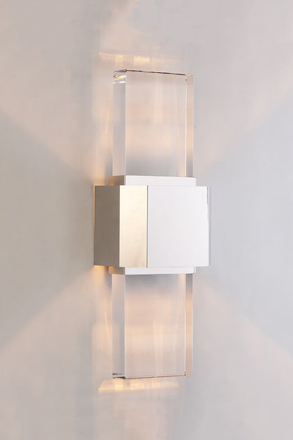 The Vault Montreal Minimalist Glass Sconce