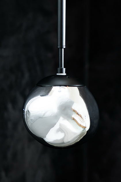 The Vault Rhome II 6" Matte Black Pendant