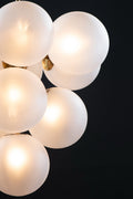 The Vault Rufus Glass Globe Chandelier Bouquet