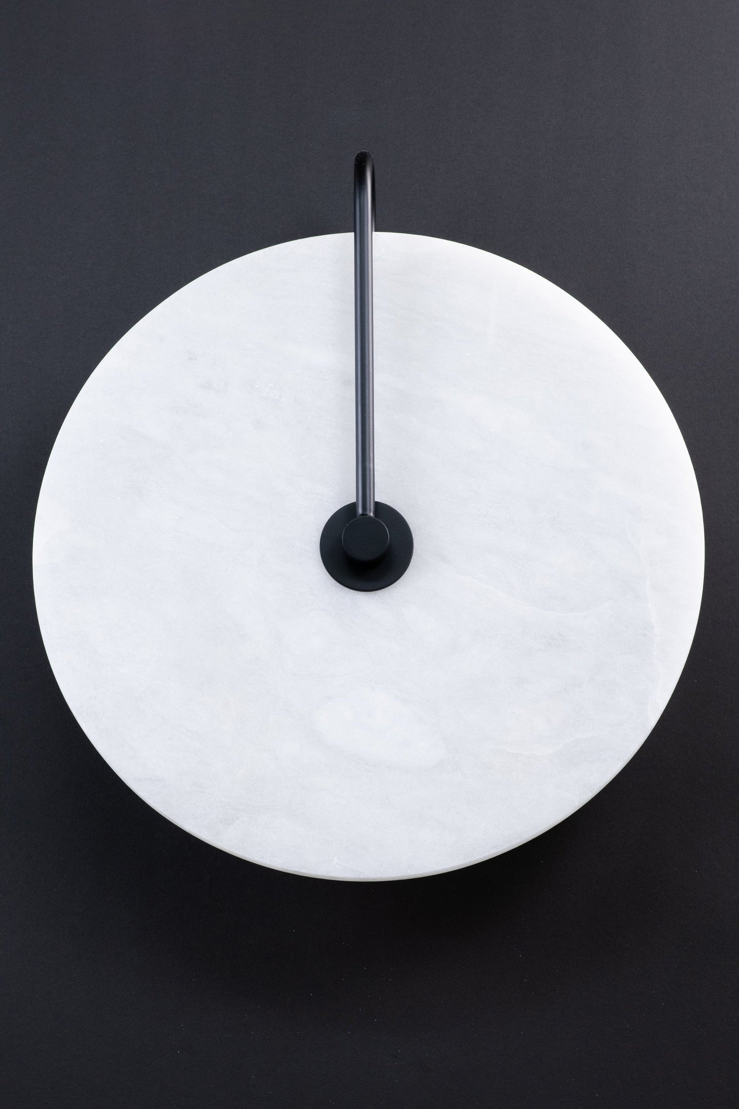 The Vault Rylan Alabaster Moon Wall Sconce