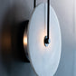 The Vault Rylan Alabaster Moon Wall Sconce