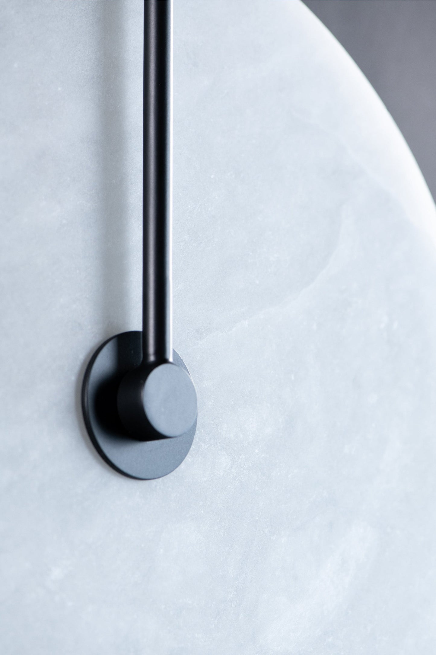 The Vault Rylan Alabaster Moon Wall Sconce