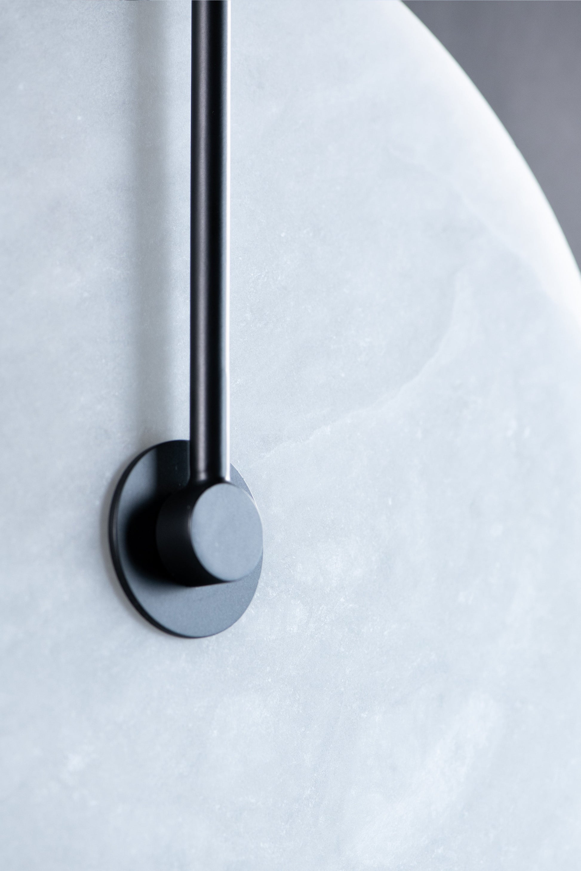 The Vault Rylan Alabaster Moon Wall Sconce