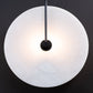 The Vault Rylan Alabaster Moon Wall Sconce