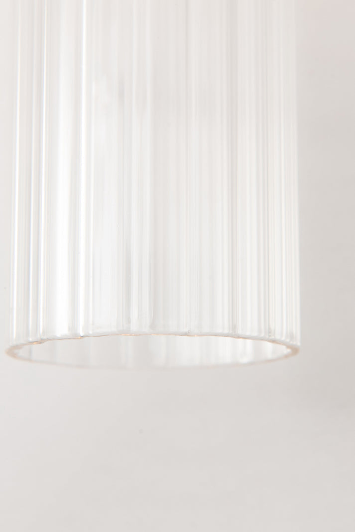 The Vault Samantha Wall Sconce - Twist Polished Stainless Steel