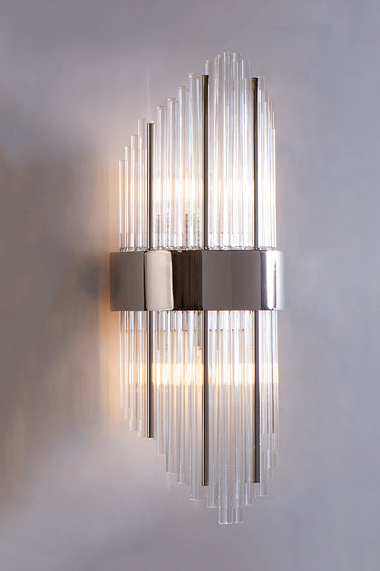 The Vault Sana Glass Tube Sconce
