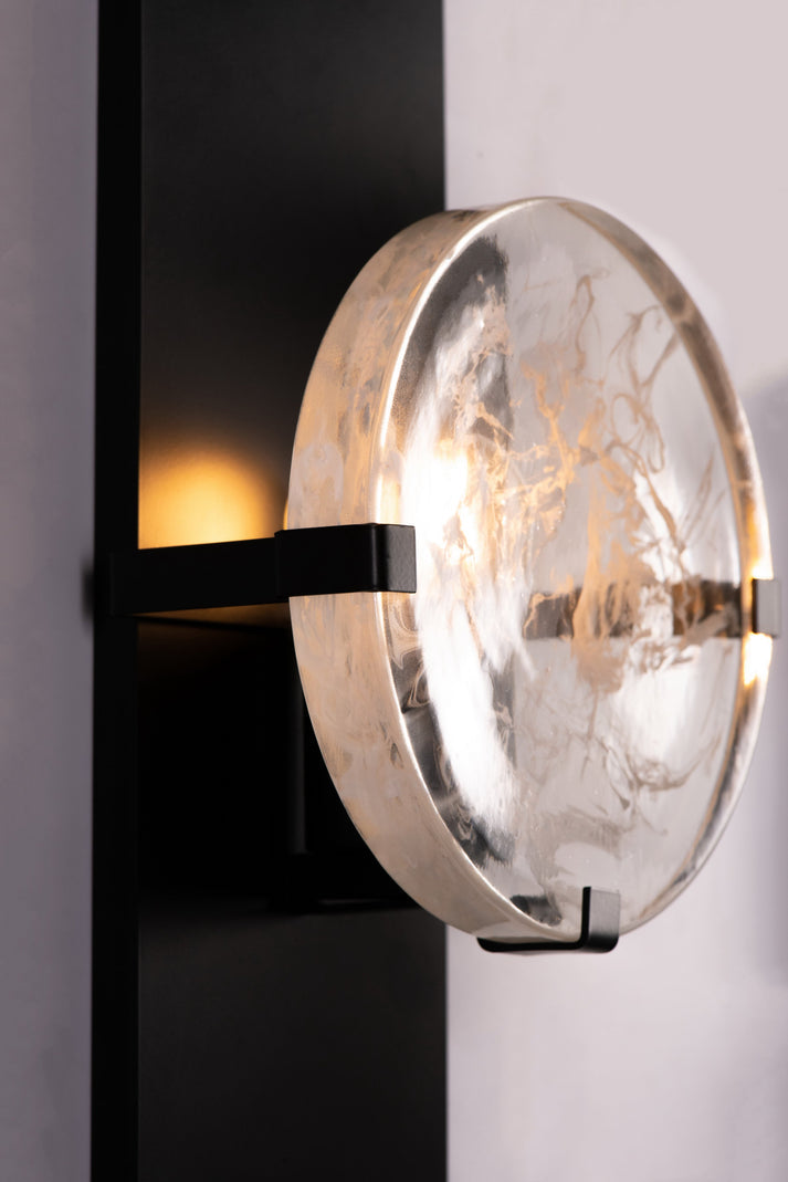 The Vault Solis Wall Sconce - Matte Black