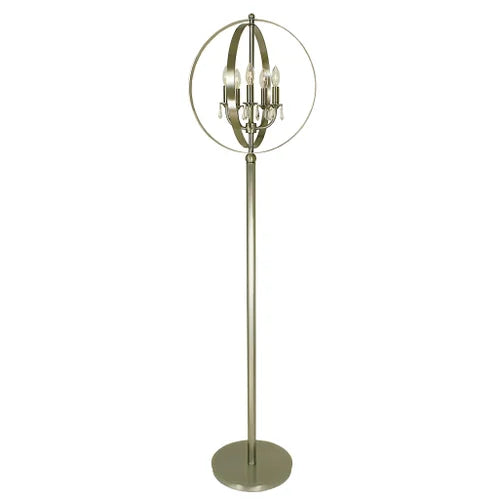 Thumprints Constellation Brushed Nickel Floor Lamp