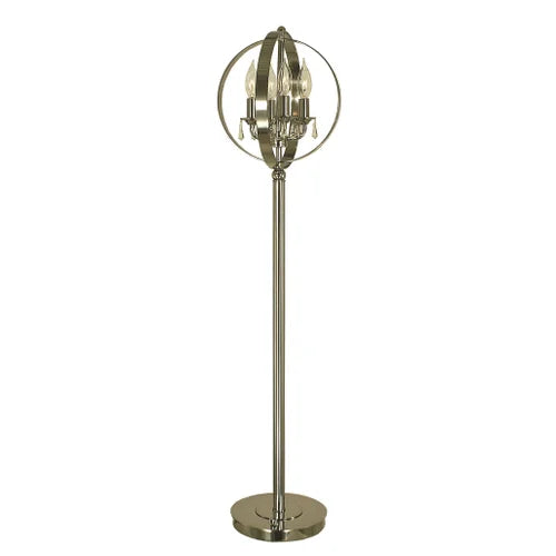 Thumprints Constellation Polished Nickel Table Lamp
