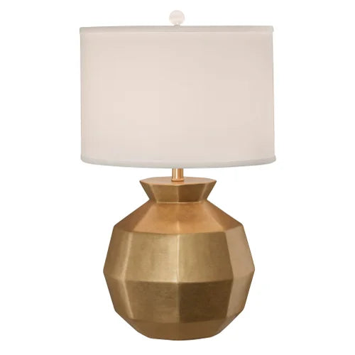 Thumprints Gem Gold Lacquer Table Lamp