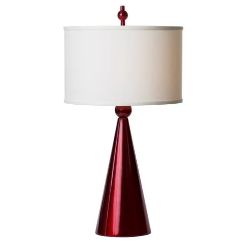 Thumprints Jolly Pop Metallic Red Table Lamp