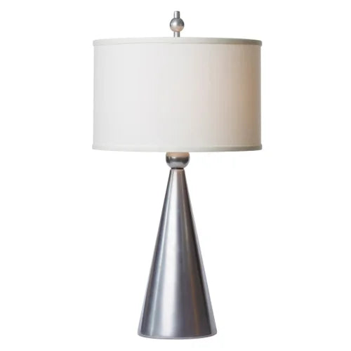 Thumprints Jolly Pop Metallic Silver Table Lamp