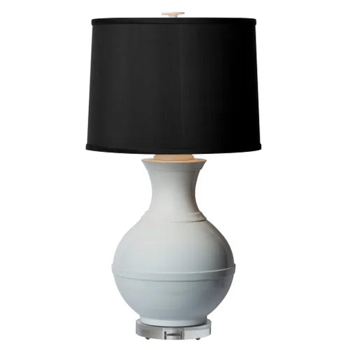 Thumprints Saturn White Gloss Table Lamp