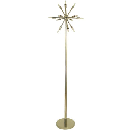 Thumprints Simone Polished Nickel Floor Lamp