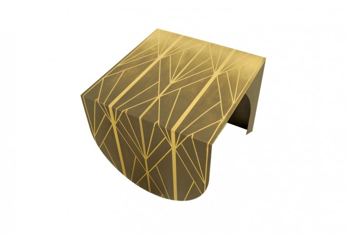 TrackDesign AESTUS | Brass Coffee Table