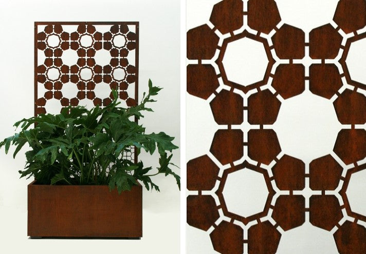 TrackDesign BEE | Decorative Panel in Corten