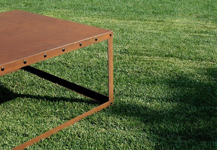 TrackDesign CUBE | Corten Coffee Table