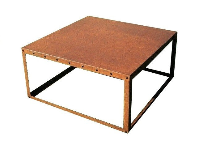 TrackDesign CUBE | Corten Coffee Table