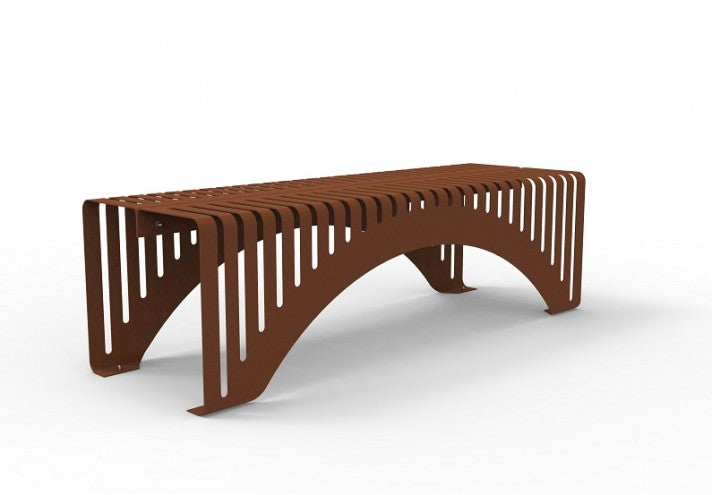 TrackDesign CUT 002 | Corten Bench
