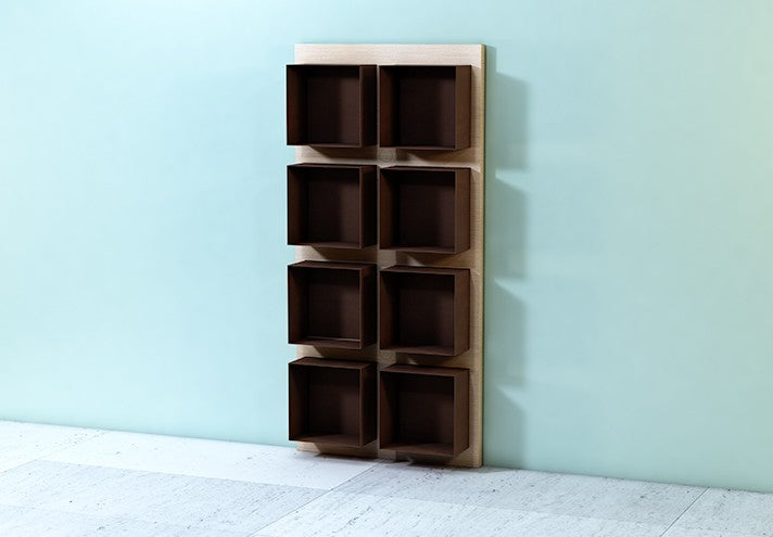 TrackDesign Central MODULO | Corten Bookcase