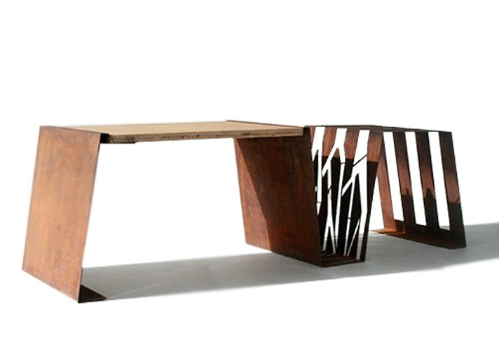 TrackDesign DUO | Corten Bench