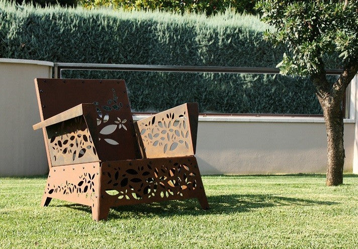 TrackDesign HANAMI | Corten Armchair