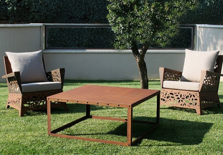 TrackDesign HANAMI | Corten Armchair