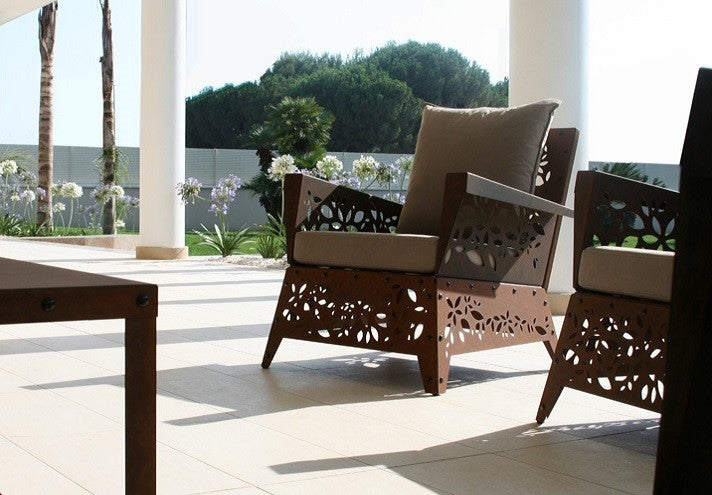 TrackDesign HANAMI | Corten Armchair