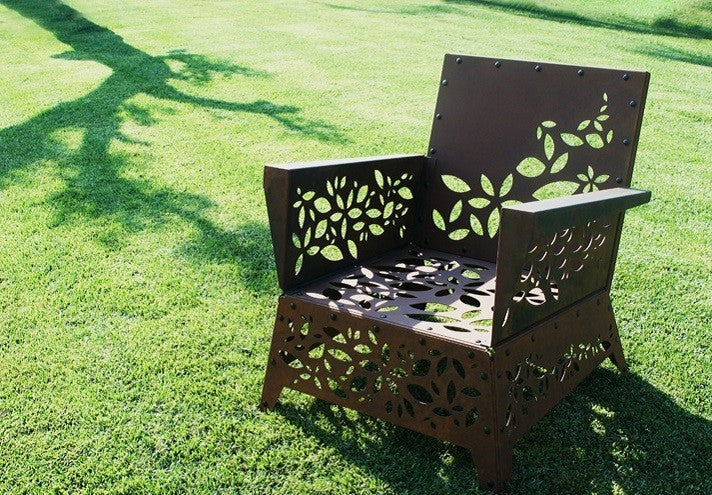 TrackDesign HANAMI | Corten Armchair