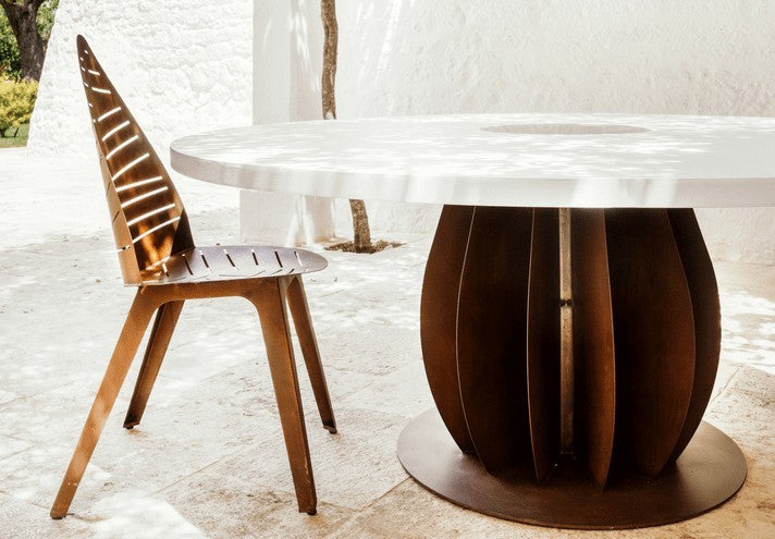 TrackDesign IRIDE | Corten Table