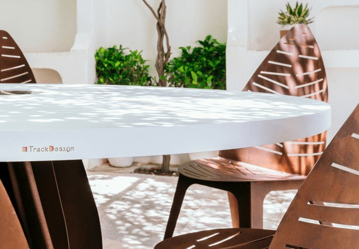 TrackDesign IRIDE | Corten Table