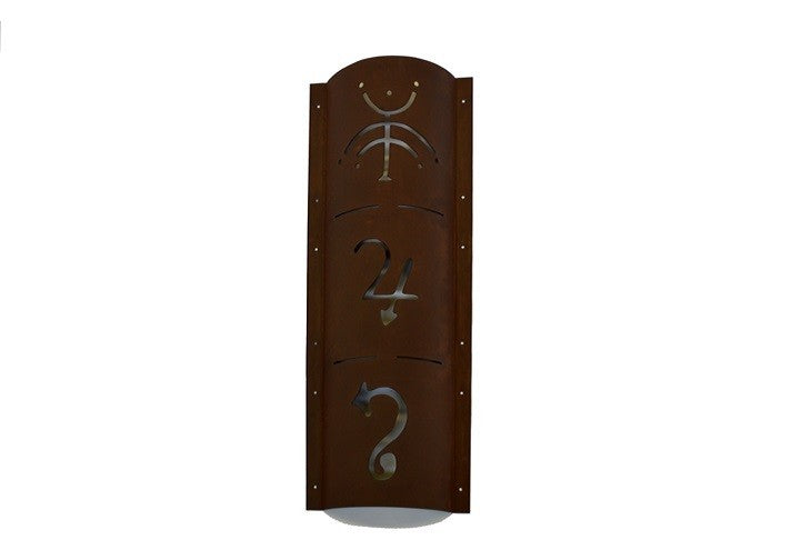 TrackDesign ITRIA_009 | Corten Wall Light