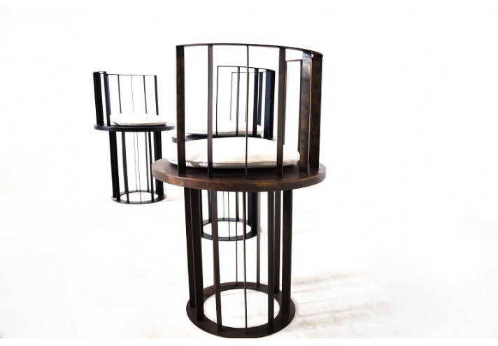 TrackDesign KANDINSKY 1923 | Corten Chair