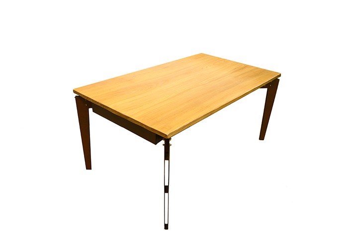 TrackDesign LEGGERO 02 | Extendable Corten Table