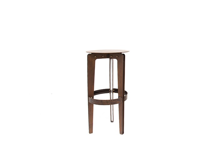 TrackDesign LEGGERO | Corten Stool