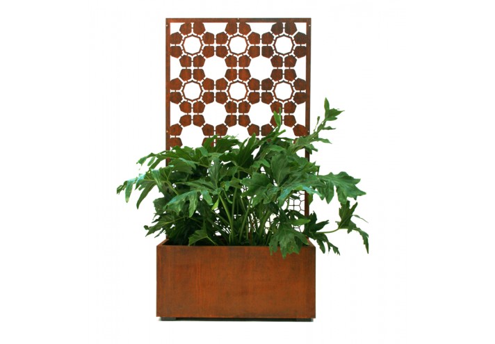 TrackDesign LINE & BEE | Corten Planter and Panel