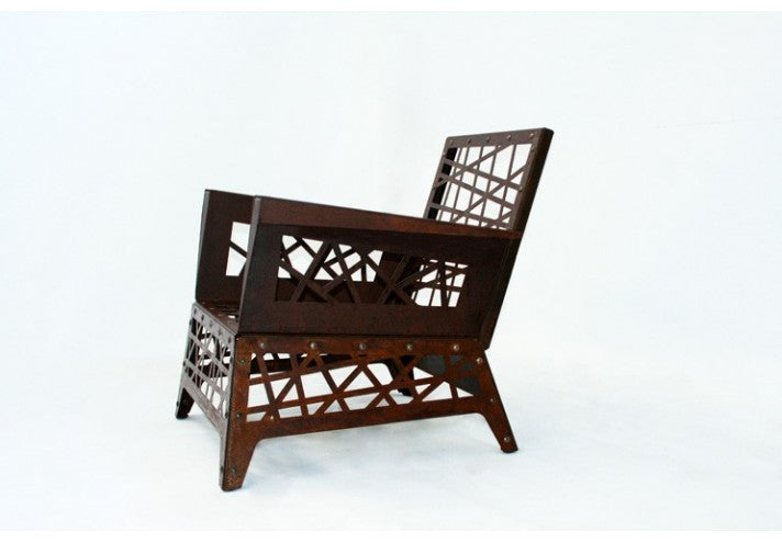 TrackDesign MIKADO | Corten Armchair