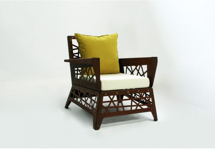 TrackDesign MIKADO | Corten Armchair